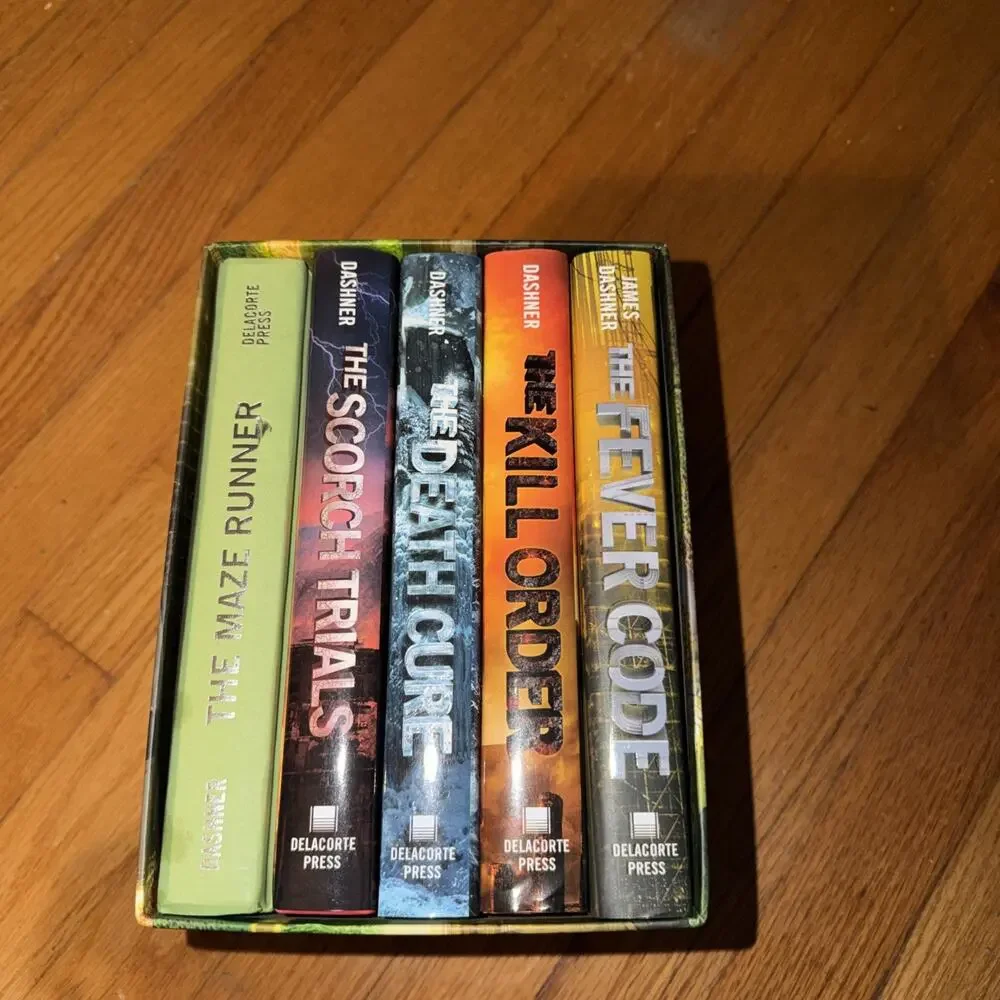 James Dashner The Maze Runner Series 5 Book Boxed Set Paperback Delacorte Press